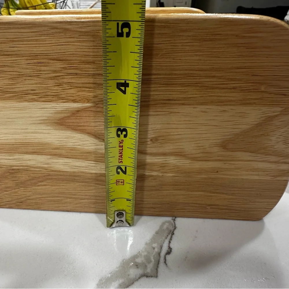Vintage Pomerantz Wooden Recipe Box–Mid-Century Modern Kitchen –Made in Thailand
